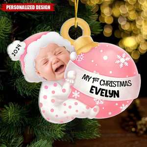 Personalized Custom Ornament- For Baby Kids, Newborn Baby