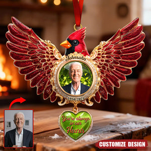 Cardinal Memorial Ornament – Custom Photo Gifts For Loved Ones In Heaven