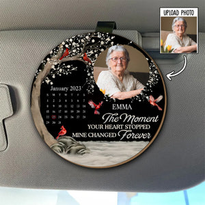 Forever in My Heart - Personalized Car Visor Clip