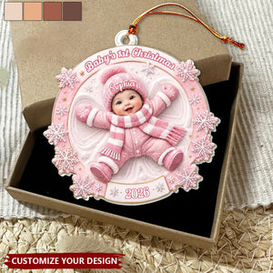 Little Miracle Big Love - Personalized Christmas Acrylic Ornament