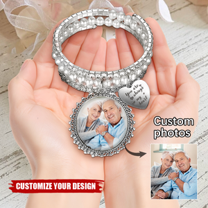 You Are Always In My Heart - Personalized Bridal Bouquet Charm