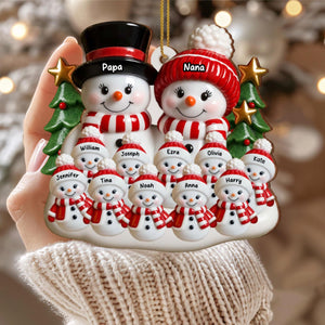Create A Heartwarming Family Christmas, Personalized Wood Ornament