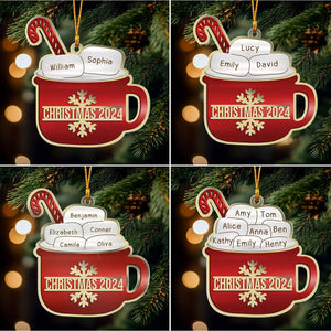 Personalized Family Name Custom Acrylic Ornament