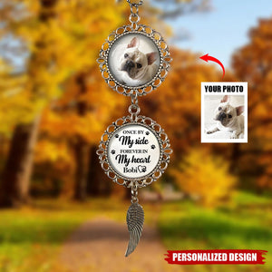 Once By My Side, Forever In My Heart - Personalized Photo Car Ornament