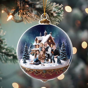 A Season Full Of Togetherness - Custom Photo Acrylic Ornament