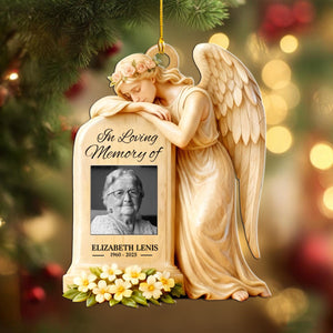In Loving Memory - Custom Photo Memorial Ornament
