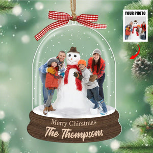 Custom Acrylic Photo Ornament, Big Family Christmas Gift