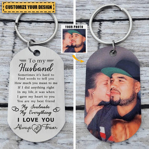 I Choose You - Personalized Stainless Steel Keychain