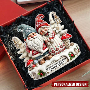 3D Effect Couple Together Personalized Acrylic Fridge Magnet, 2025 Heartfelt Gift