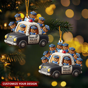 Our Department - Personalized Police Officer Ornament