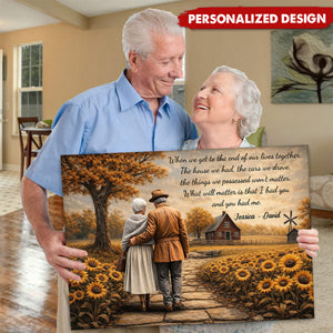 When We Get To The End Of Our Lives Together, Personalized Poster