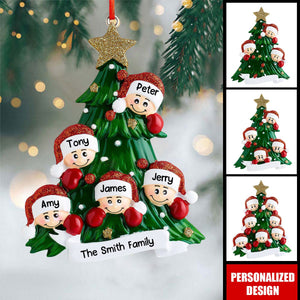 Personalized Christmas Tree Name Custom Ornament