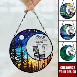 The Sky Looks Different - Personalized Window Hanging Suncatcher