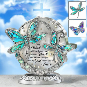 Two Souls One Flight - Personalized Memorial Acrylic Plaque For Family