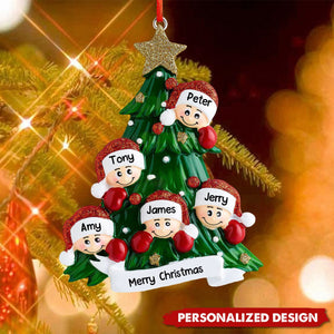 Personalized Christmas Tree Name Custom Ornament