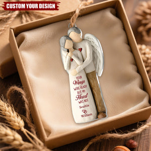 Always On My Mind Forever In My Heart - Personalized Memorial Ornament