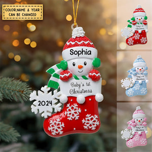 DIY Baby First Christmas - Christmas Hand-writing Resin Ornament