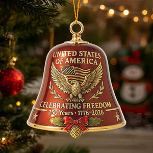 The 250th Anniversary Of The United States, American Independence Day Ornament