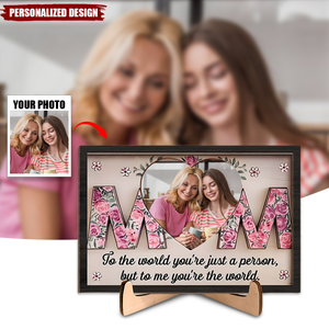Personalized Photo Frame, Home Decor For Any Occasion, Mother's Day Gift
