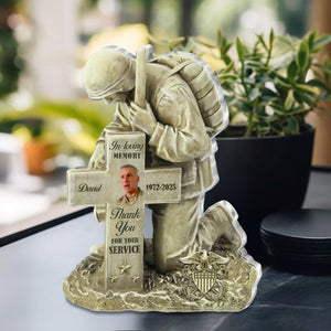 Proud To Be A Veteran - Personalized Veteran Acrylic Plaque