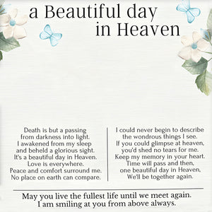 Personalized Memorial Photo Angle Wings Heart Necklace