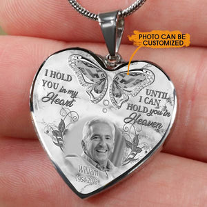 Upload Photo Family Loss Memorial Gift Custom Picture Necklace Personalized