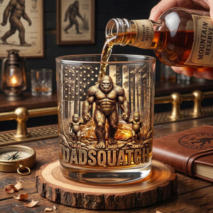 Wild Dad Whiskey Glass - A Personalized Gift For Dad