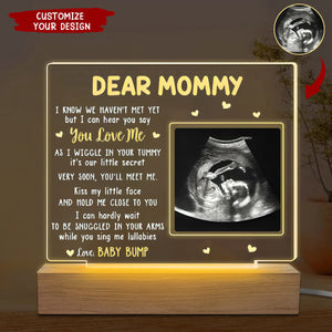 Gift For Mom You'll Meet Me - Family Personalized Custom Rectangle Shaped 3D LED Light