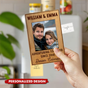 Adventure Together With You-Personalized Travel Memories Fridge Magnet