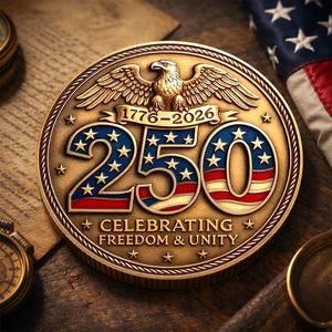 1776-2026, 250TH Anniversary U.S.A. Commemorative Coin