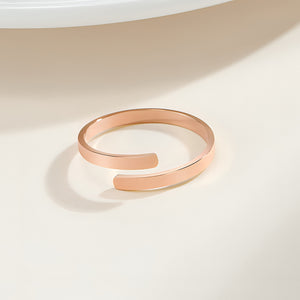 Personalized Name&Date Memorial Adjustable Ring