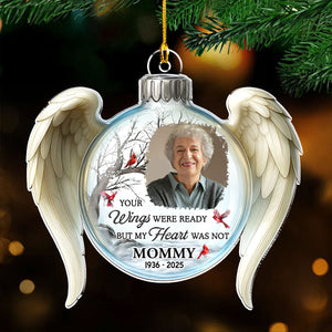 Your Love Still Lives Here - Personalized Ornament Loss Of Mom, Dad
