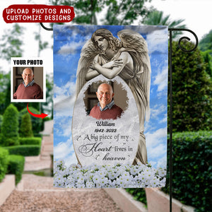Custom Personalized Memorial Garden Flag Sign - Memorial Gift Idea