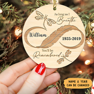 Dragonfly Memorial Ornament- Memory Gift