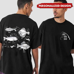 Personalized Fishing Shirt For Dad, Father's Day Gift