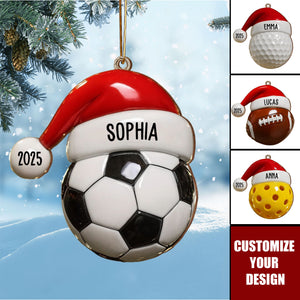 Personalized Sports Ornaments For Every Athlete, Gift For Athletes And Coaches
