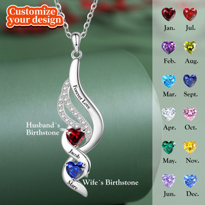 Forever Love - Personalized Birthstone Promise Necklace