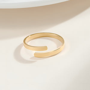 Personalized Name&Date Memorial Adjustable Ring