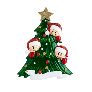 Personalized Christmas Tree Name Custom Ornament