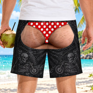 Custom Funny Patriotic Casual Shorts- Keep Cool And Ride On