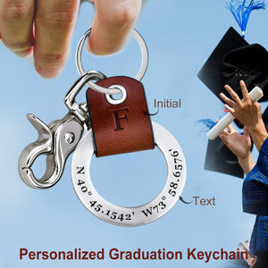 Personalized Gift For The Class Of 2025-Graduation Keychain