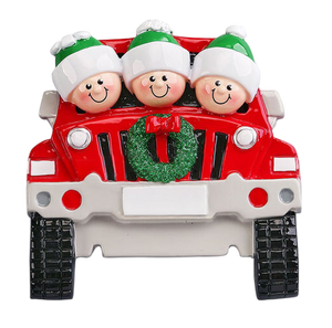 Personalized Customized Family Driving Model Ornament