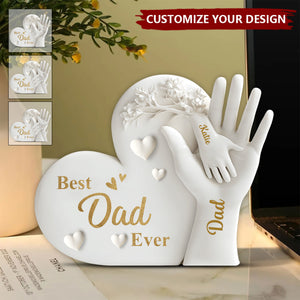 Dad You Are The Piece That Holds Us Together - Personalized Family Plaque
