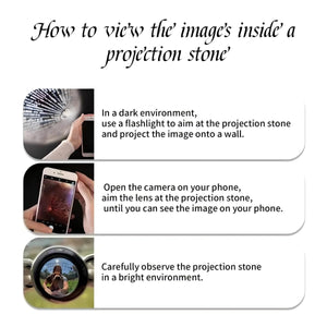 Personalized Projection Photo Adjustable Ring For Couple