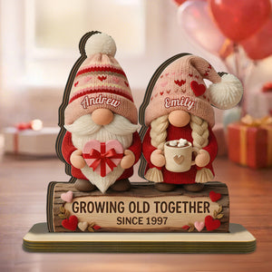 Valentine's Day Gift For Couples - Personalized Wooden Plaque