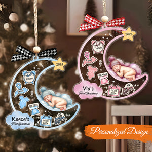 Personalized Customization-Newborn's first Christmas Gift Acrylic Ornaments
