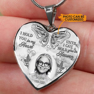 Upload Photo Family Loss Memorial Gift Custom Picture Necklace Personalized