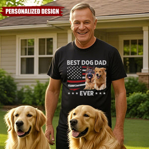 Personalized Photo Ultimate Pet Lover T-shirt, Father's Day Gift