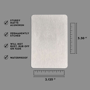 Metal Wallet Card - Your Wings Were Ready But My Heart Was Not - Memorial Gift From Photo