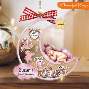 Personalized Customization-Newborn's first Christmas Gift Acrylic Ornaments